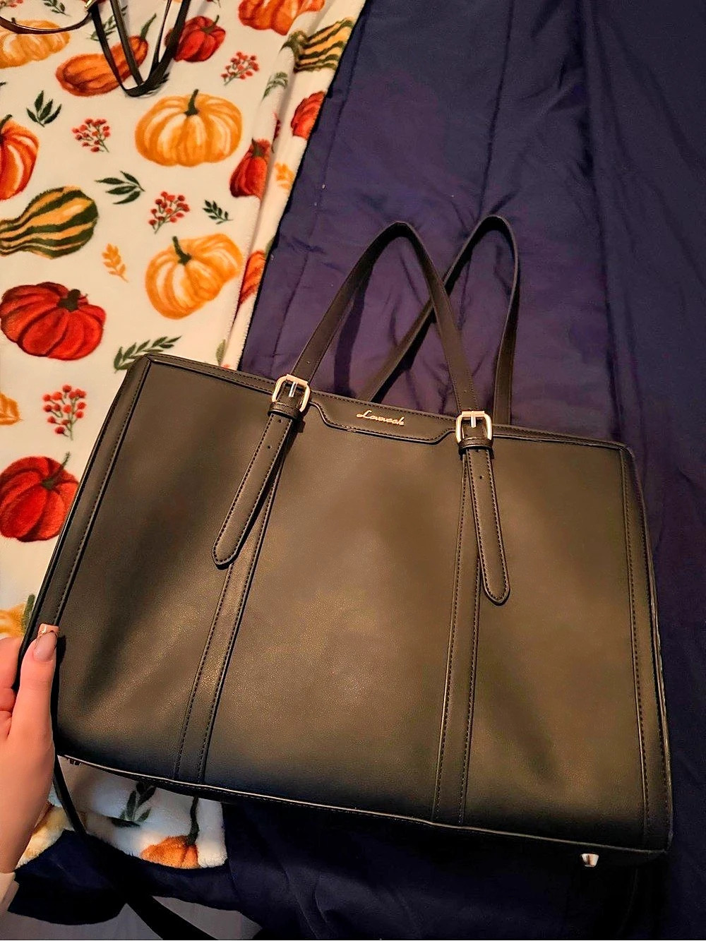 Black lovelook Tote Like New